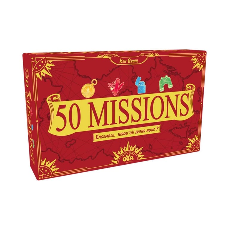 Jeu de société Oya 50 Missions - vue 2