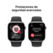 Watch Series 11 (2025) GPS + Cellular  Boitier de 42mm en Aluminium Gris sidéral avec Black Sport Band - S/M