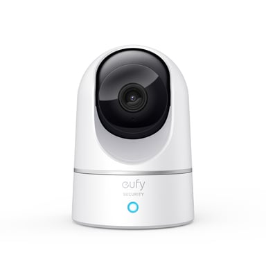 Eufy Security Indoor CAM 2K Pan & Tilt, Camara vigilancia WiFi Interior, Reconocimiento de Personas, con Asistente de Voz, Sensor de Movimiento, nessun canone mensile, No se Requiere HomeBase