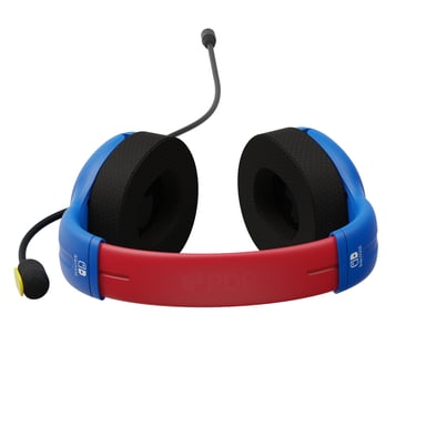 PDP LVL40 Auriculares Alámbrico Diadema Juego Azul, Rojo