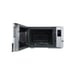 Four micro-ondes pose libre Continental Edison CEMO25UX 1400 W 25 L Inox porte latérale à miroir 8 programmes Gris