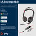 Poly Auriculares Blackwire 5220 estéreo USB-C + conector de 3,5 mm + adaptador USB-C/A (paquete)