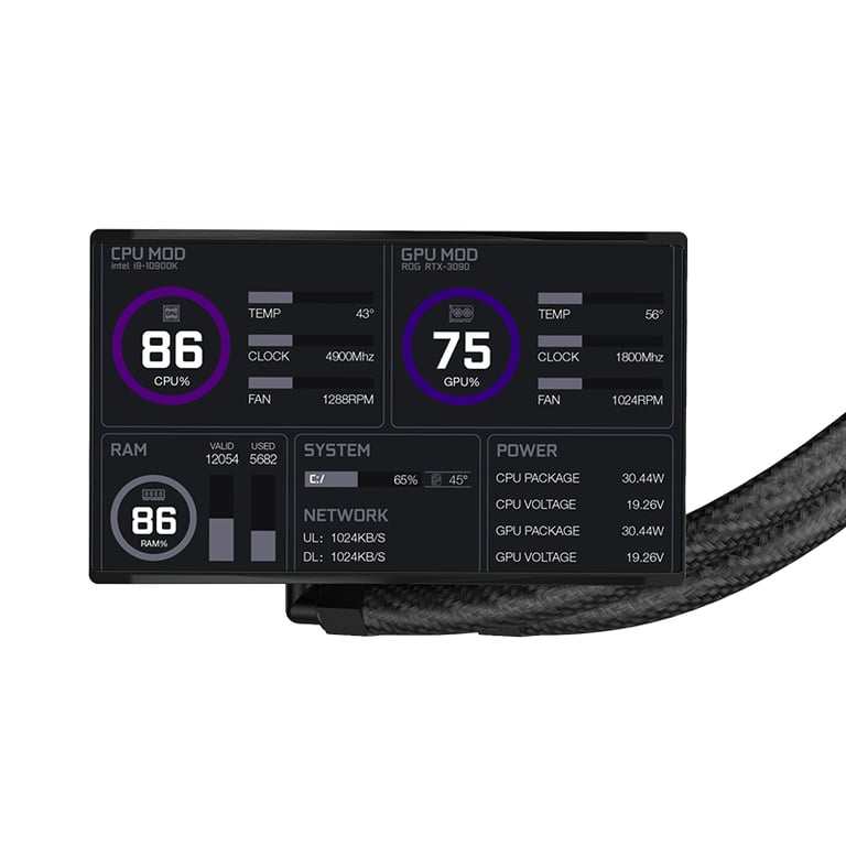itek THERMORA 50B Processeur Refroidisseur de liquide tout en un 12 cm Neuf - vue 2