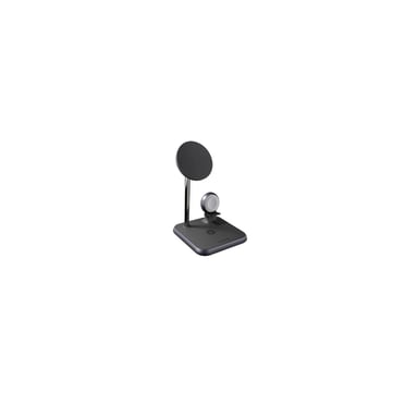 ZENS ZEDC19B/00 Teléfono portátil, Reloj Blanco Sector, USB Carga inalámbrica Carga rápida Interior