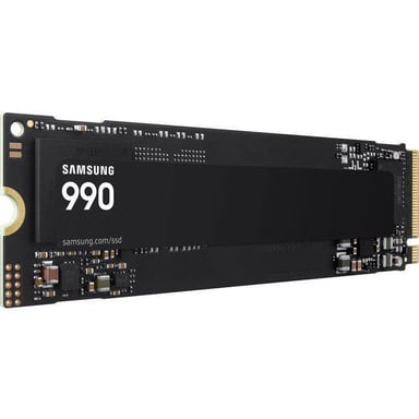 SSD SAMSUNG SERIE 990 M.2 1 TB 2280 PCIe Gen 4.0 x4 NVMe 2.0 Lectura 7150 MB/s Escritura 6450 MB/s MZ-V9V1T0BW