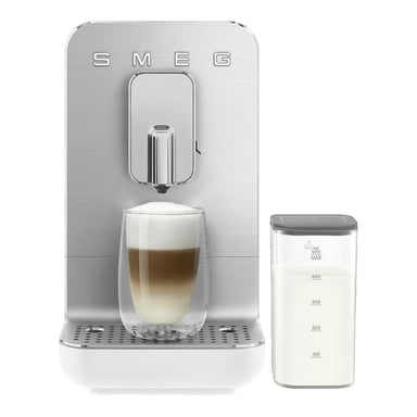 Smeg superautomatic coffee maker white bcc13whmeu
