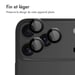 imoshion Protection d'objectif d'appareil photo (pack de 2) pour Apple iPhone 17 Pro / 17 Pro Max - Noir