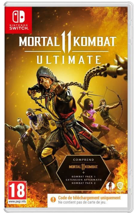 Mortal Kombat 11 Ultimate (Code dans la boîte) Jeu Switch