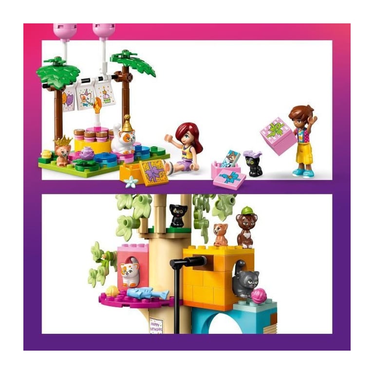 LEGO Friends 42666 La Fete d'Anniversaire et 'Arbre a Chats Jeu pour Fille des Neuf - vue 2