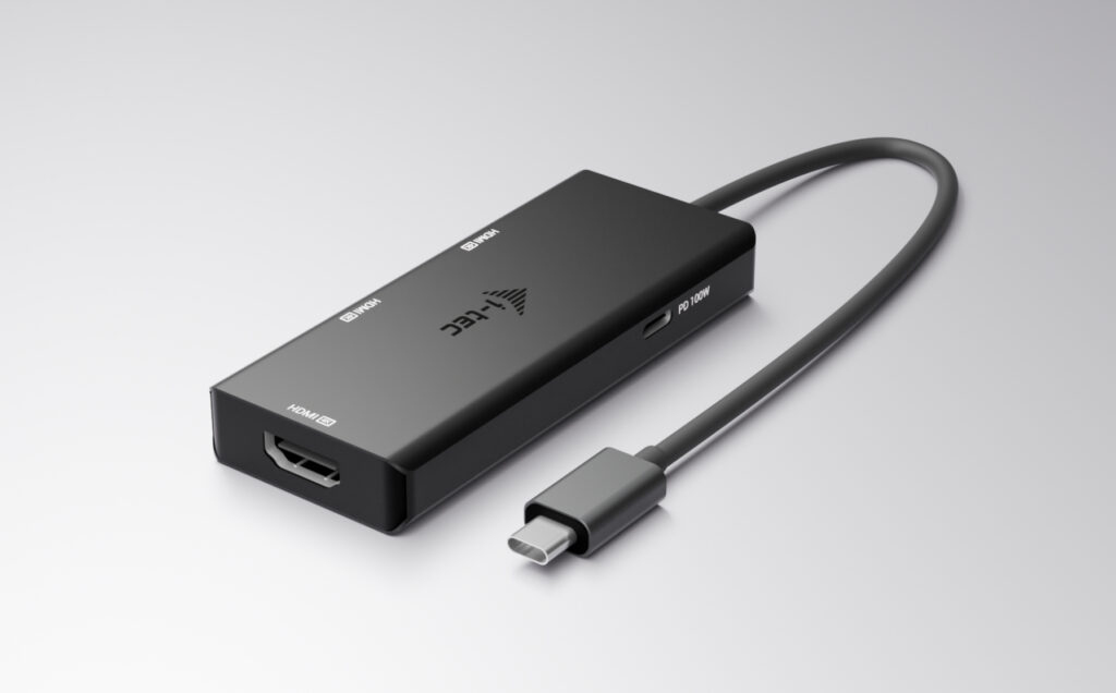i tec USB C Triple 4K HDMI Video Adapter Power Delivery Neuf - vue 2