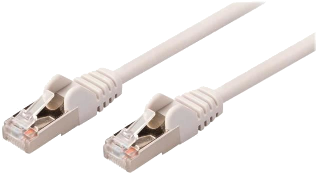 Nedis Câble réseau RJ-45 (M) pour RJ-45 (M) 15 m SF-UTP CAT 5e moulé, rond gris