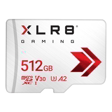 PNY XLR8 512 GB MicroSDXC UHS-I Classe 10 (FC 512GB XLR8 Gaming Class 10 U3 V30)