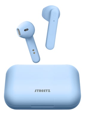Deltaco TWS-107 écouteur/casque True Wireless Stereo (TWS) Ecouteurs Musique Bluetooth Bleu