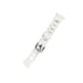 Bracelet de montre en silicone - Compatible avec Samsung et Huawei White M