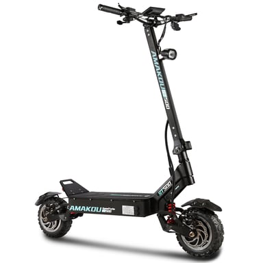 Patinete eléctrico TOURSOR X7 de doble motor, batería de 72 V y 40 Ah, autonomía máxima de 120 km