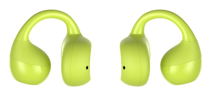 SPC Boost Clip Casque True Wireless Stereo (TWS) Ecouteurs Musique/Quotidien Bluetooth Citron vert