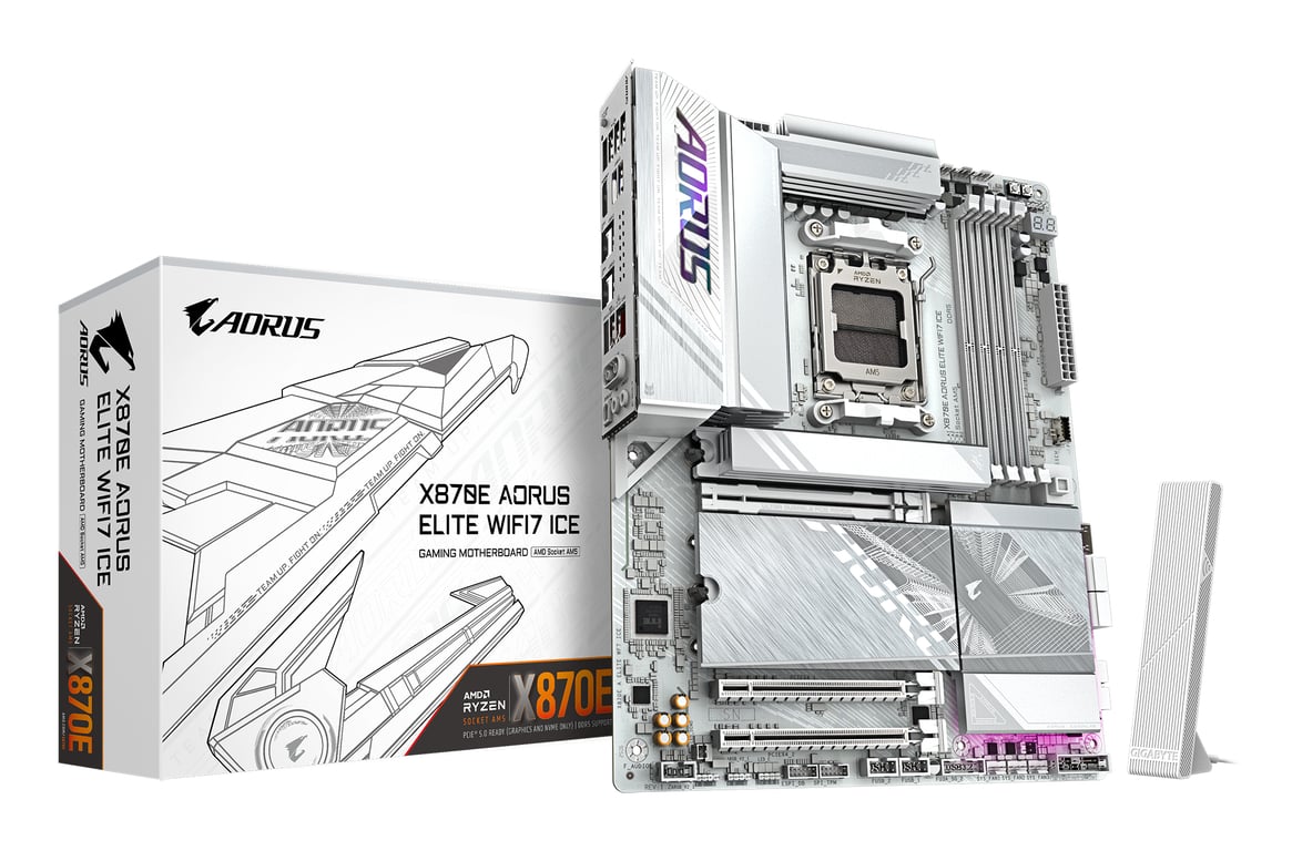 Gigabyte X870E AORUS ELITE WIFI7 ICE