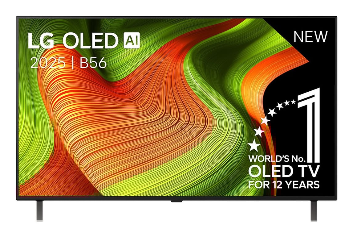LG OLED AI OLED48B56L 121,9 cm (48 ) 4K Ultra HD Smart TV Wifi Noir - Neuf