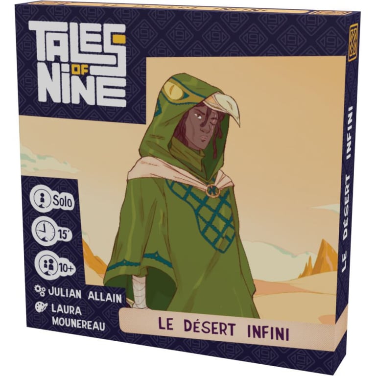 Jeu d'enquête Asmodee Tales of Nine 3 Le Désert Infini - vue 4