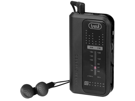 Trevi RA 738 FM Portable Analogique Noir - Neuf
