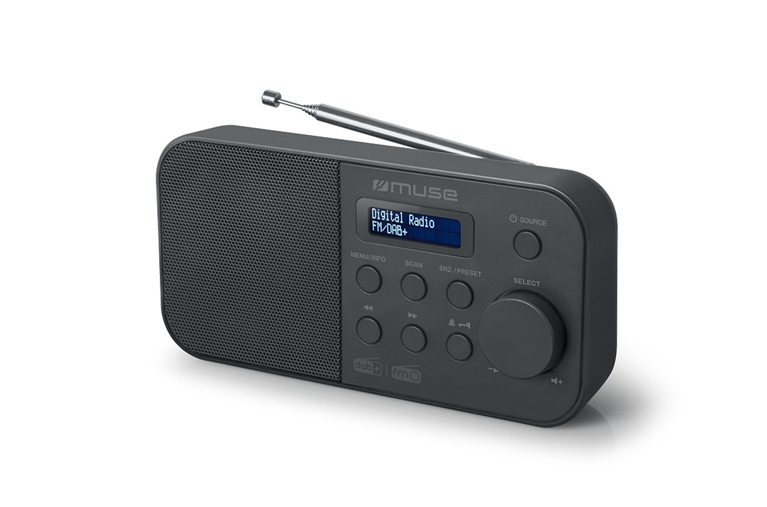Muse M-109 DB Radio portable Noir - Neuf
