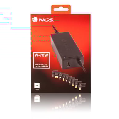 NGS W-70W adaptateur de puissance & onduleur Intérieure Noir