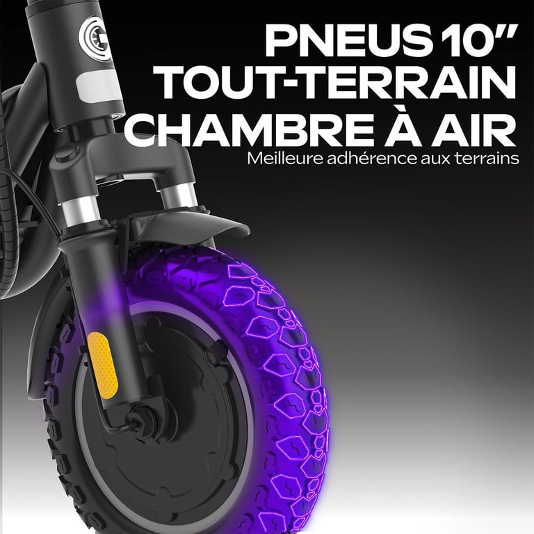 Trottinette Électrique UrbanGlide 100 EVO – Moteur 450W avec Autonomie jusqu'à 25 km - vue 4