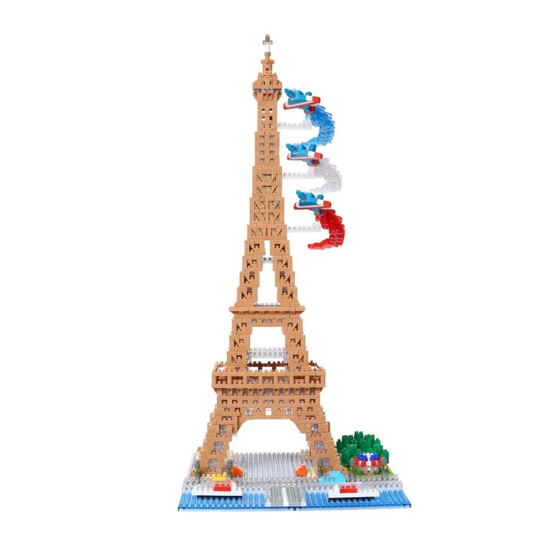 Nanoblock Bandai NB057 Tour Eiffel 500 pièces À monter soi même et plus - vue 3