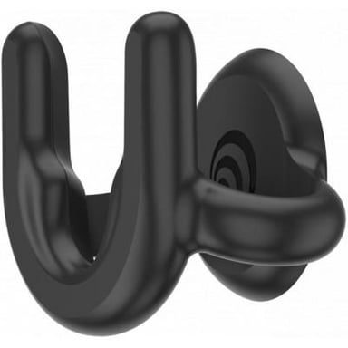 PopSockets Soporte multisuperficie giratorio Pop Mount 2 Negro