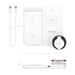 AISENS ASCH-15W4WC061-W chargeur d'appareils mobiles Casques, Smartphone, Smartwatch Blanc USB Recharge sans fil Intérieure