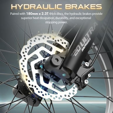 Vélo électrique FAFREES F20 Ultra (Homologation UE L1e-B) - Moteur 750 W batterie 48V25Ah pneu large 20 pouces Freins hydrauliques - Gris