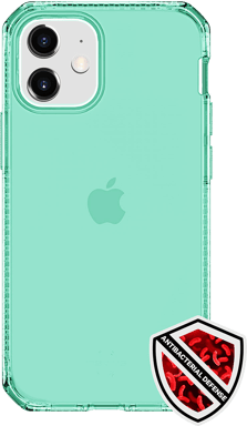 Custodia rinforzata iPhone 12 mini Spectrum Clear Green Itskins