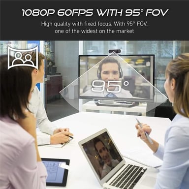 AVerMedia PW315 webcam 2 MP 1920 x 1080 pixel USB Nero