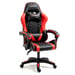 Amstrad ULTIMATE-RED Fauteuil / Chaise de bureau Gamer coloris rouge & noire - coussin lombaire & appuie tête