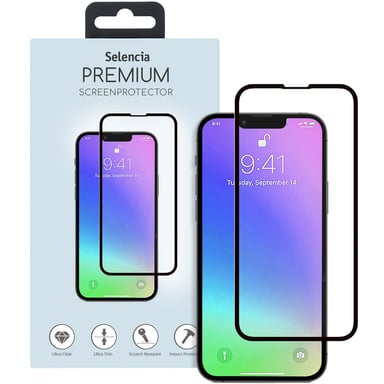 Selencia SH00045395 écran et protection arrière de téléphones portables Protection d'écran transparent Apple 1 pièce(s)