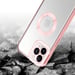 Coque pour Apple iPhone 11 PRO en Transparent - Rose Housse de protection Étui en silicone TPU flexible avec application Chrome
