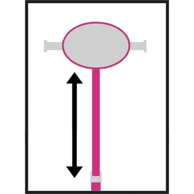 STAMP - Patinete de 3 ruedas - Barbie