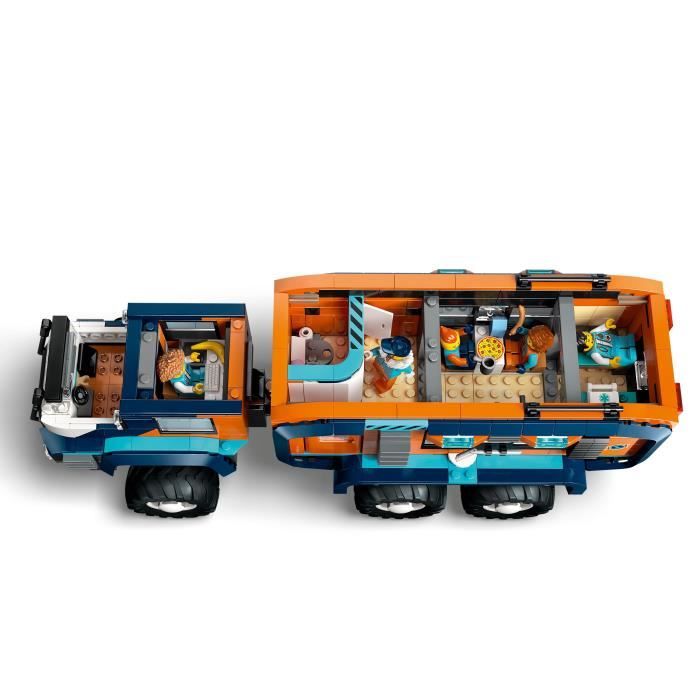 LEGO® City 60471 Le camion scientifique des explorateurs en Arctique - vue 5