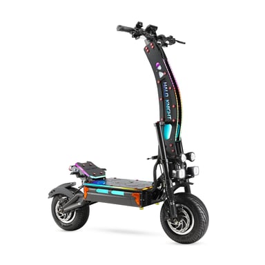 T107 Max Pneus 14'' Double moteur 4000W Batterie 72V 50Ah