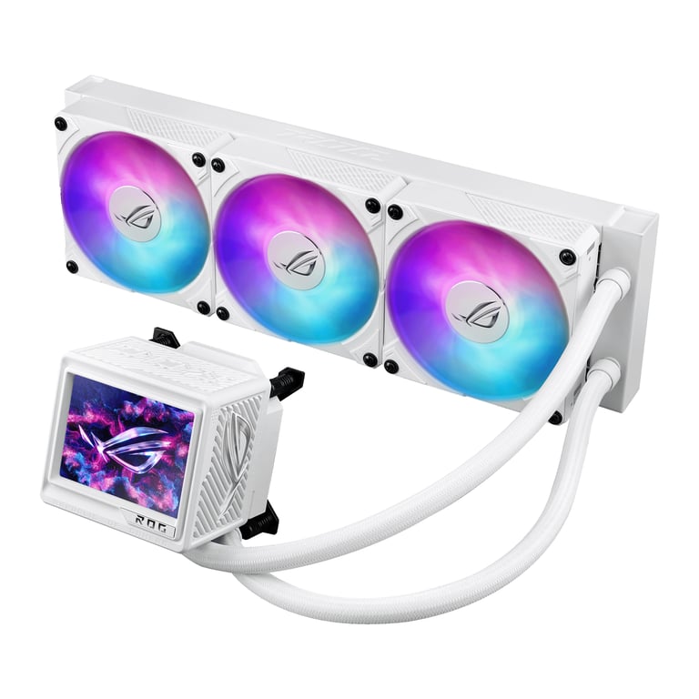 ASUS ROG RYUJIN III 360 ARGB EXTREME WHT Processeur Refroidisseur de liquide tout-en-un 12 cm Blanc 1 pièce(s) - Neuf
