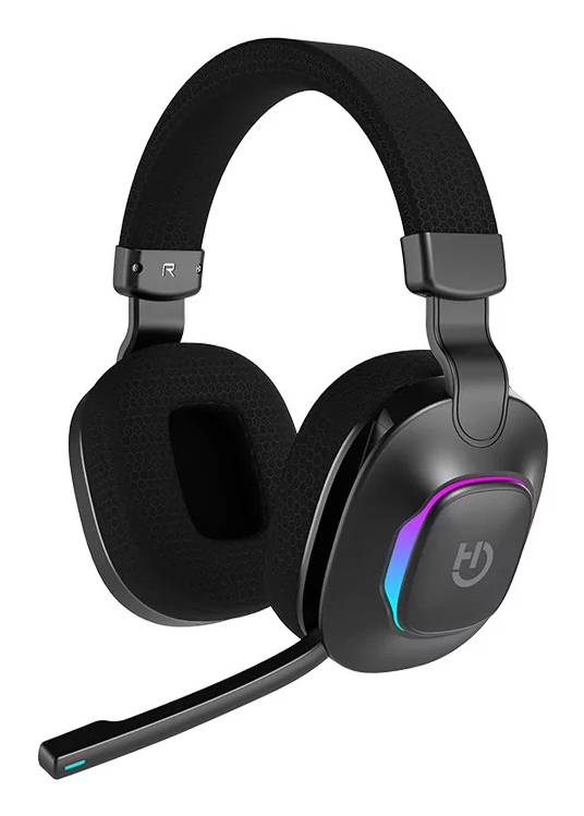Hiditec VORTEX Casque Avec fil &sans fil Arceau Gaming USB Type-C Bluetooth Noir - Neuf