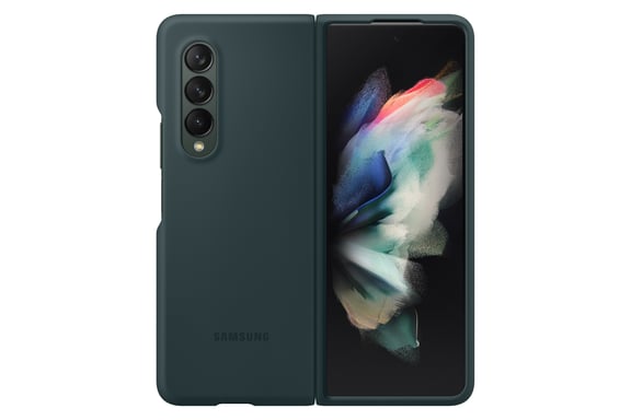 Custodia in silicone liscia ed elegante per Galaxy Z Fold3