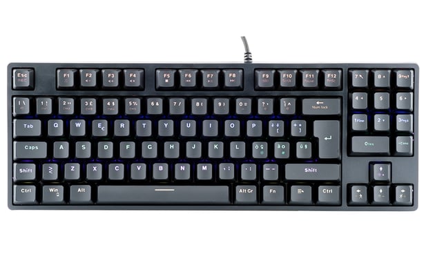 itek X50 teclado Juego USB Italiano Negro