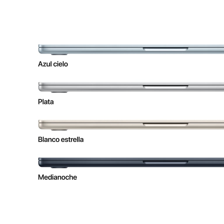 Macbook Air M5 2026 13.6 RAM Apple GPU 10 ciel QWERTY ES Neuf - vue 3