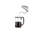 Cafetière à piston BODUM Young Press 1 L 8 tasses Noir