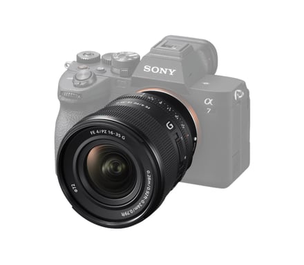 Sony FE PZ 16-35mm F4 G SLR Objectif grand angle macro Noir