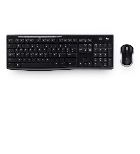Logitech MK270 Wireless Combo Ensemble clavier et sans fil 2.4 GHz Tchèque - vue 2