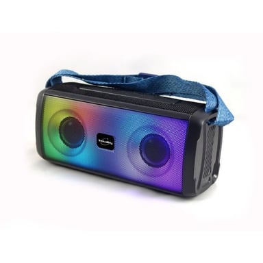 Altoparlante Bluetooth - INOVALLEY - HP345-B - 10W - LED - Bluetooth V5.3 - Micro - TWS - FM - USB 2.0 - micro SD - AUX-IN