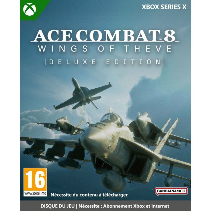 ACE COMBAT 8: WINGS OF THEVE - Deluxe Edition - Jeu XBOX SERIES X - Neuf