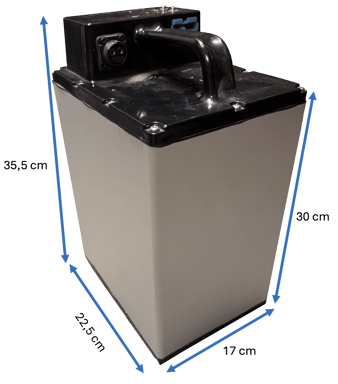 Batterie amovible 72V38.4h pour Lycke Urban80